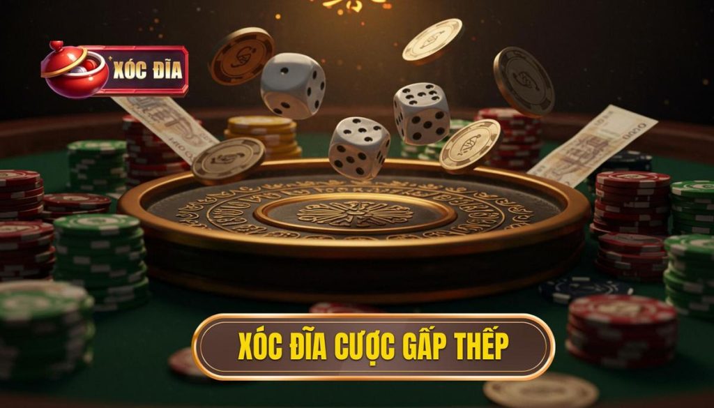 Xóc đĩa Cược Gấp Thếp