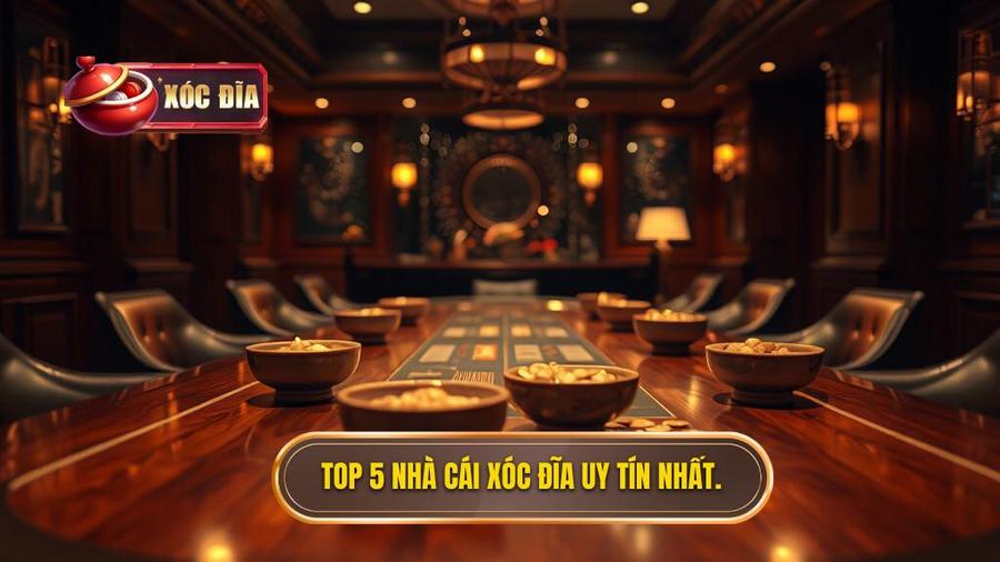 Top 5 nhà cái xóc đĩa uy tín nhất 2024: Lựa chọn vàng cho cược thủ